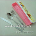 Camping stainless steel tableware set ,spoon ,fork and knife